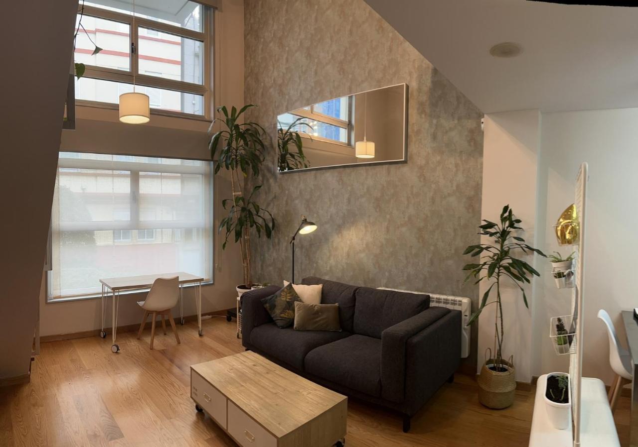 Loft Hygge Urbano Coruna Con Servicio De Parking A Coruña Exteriör bild